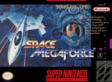 Space Megaforce (USA) box cover front